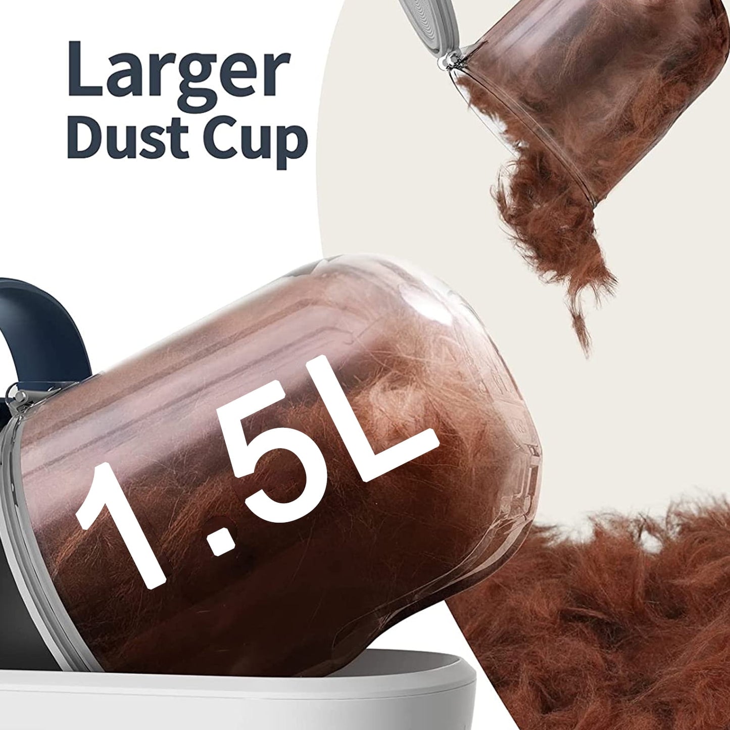 Low Noise Pet Grooming Vacuum.