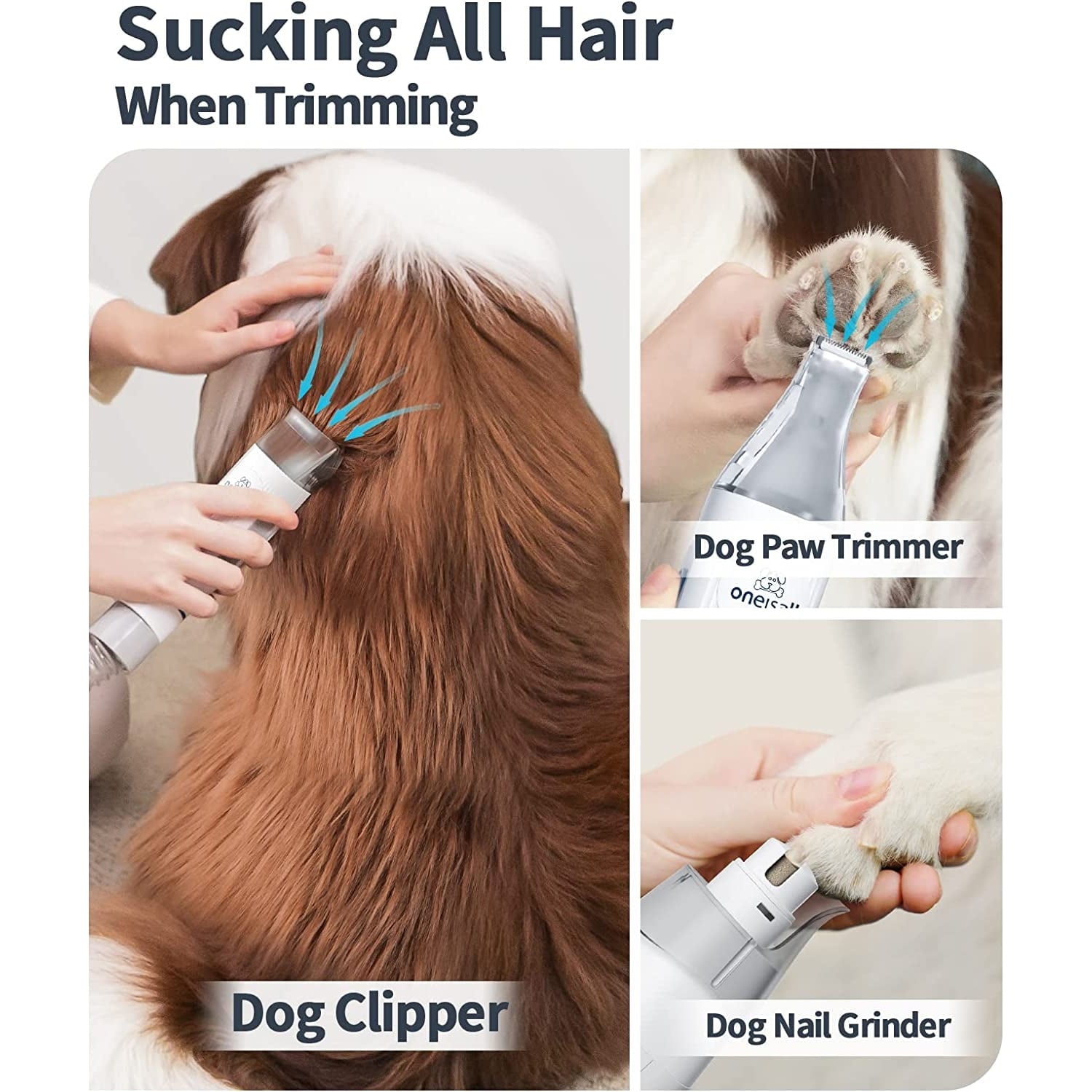  Low Noise Pet Grooming Vacuum.